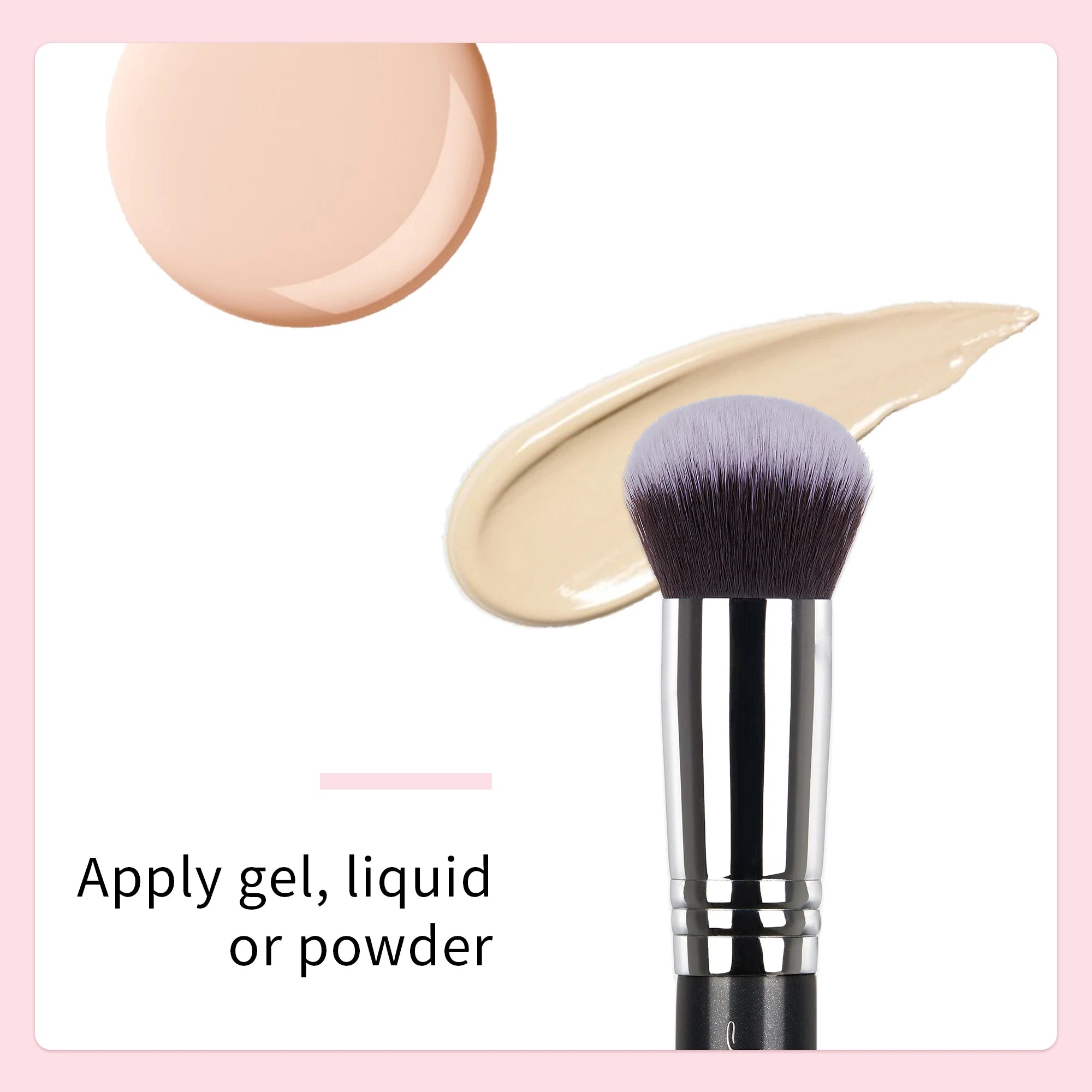 Round Face Powder Brush