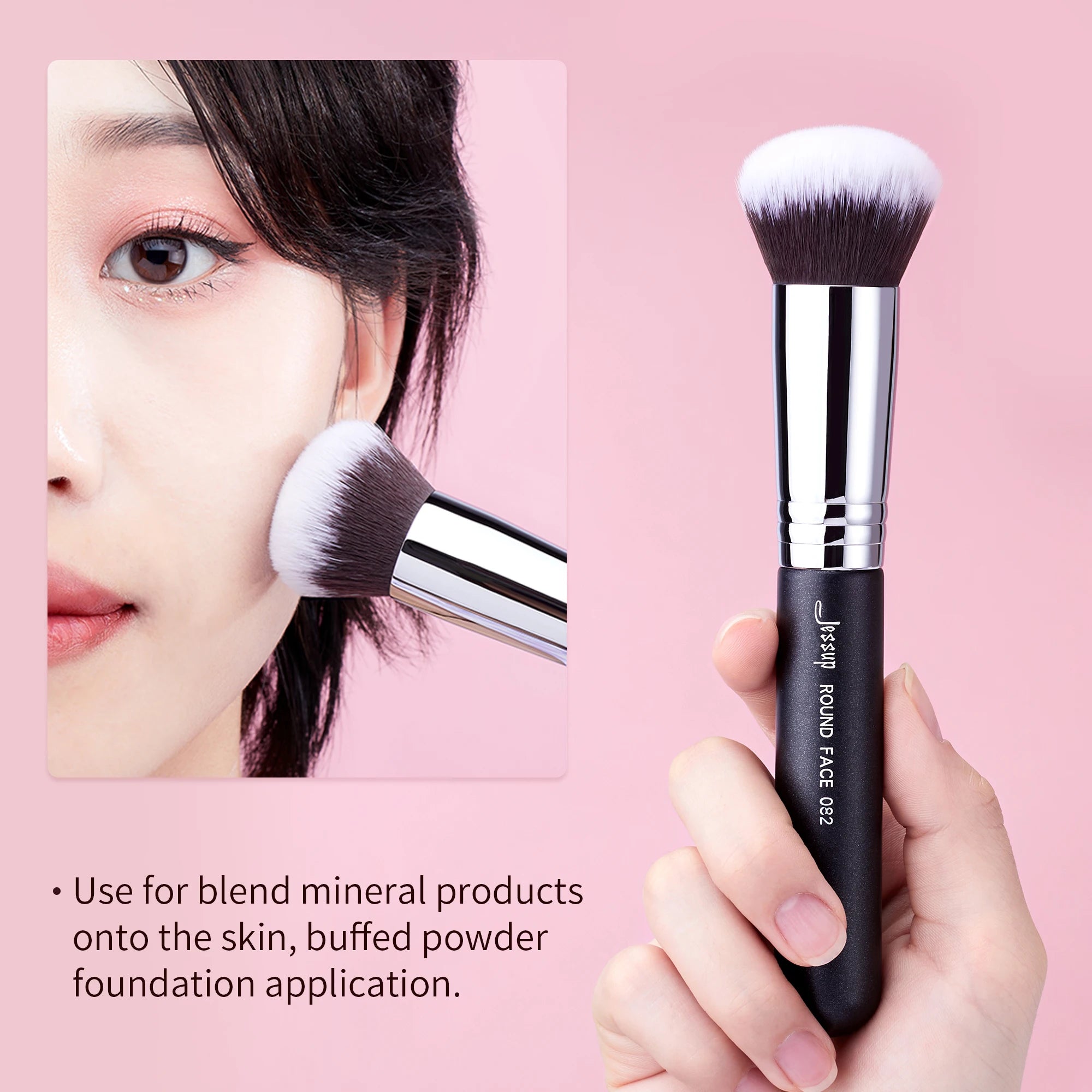 Round Face Powder Brush