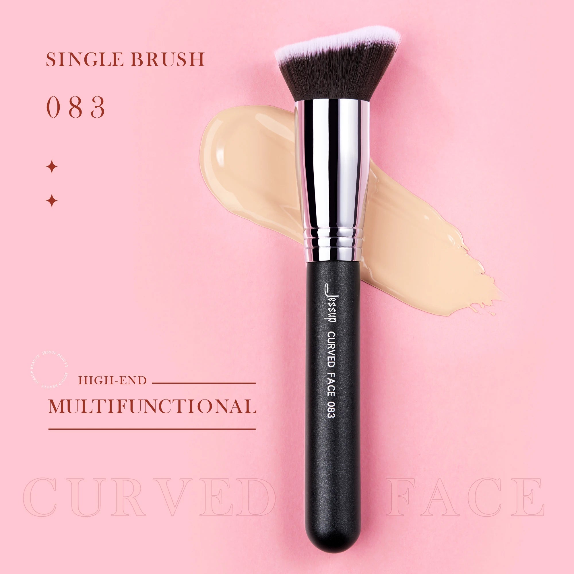 Multifuncional Curved Face Brush