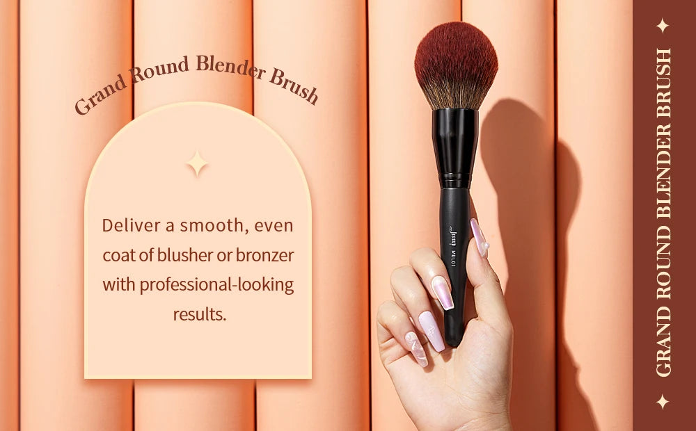 Vegan Face Brush For Powder & Blush & Bronzer