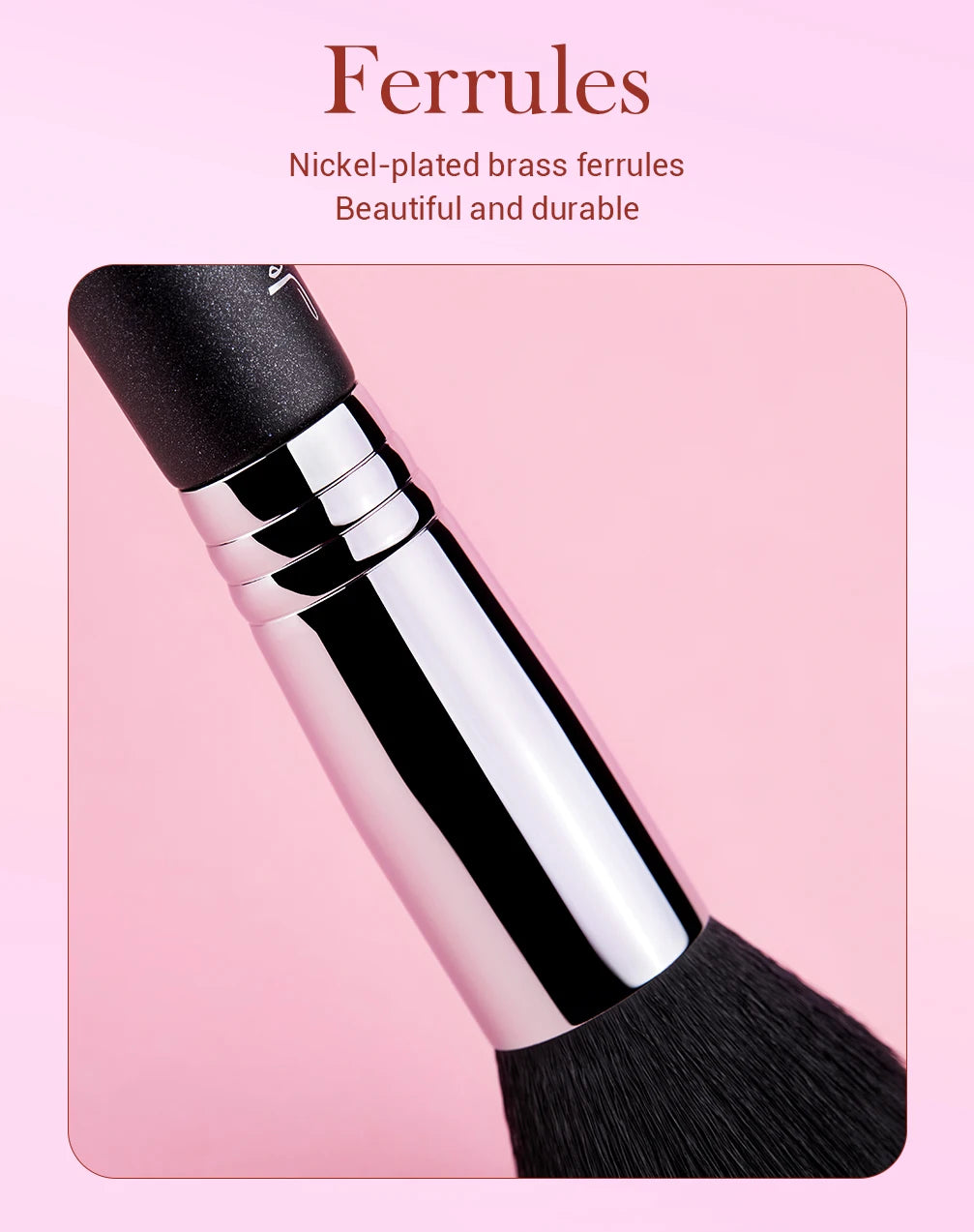 Tapered Face Brush For Powder Blush and Highlighter