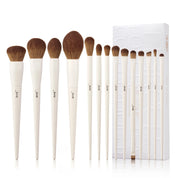 Ultra-Soft Vegan Brushes for Perfect Foundation, Eyeshadow & Contour