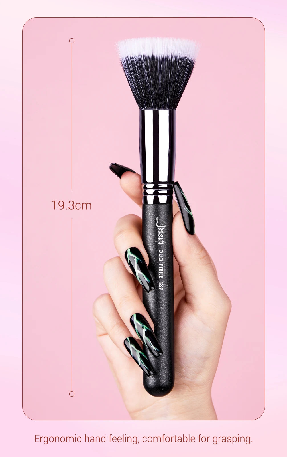 Dual Fiber Foundation Makeup Brush