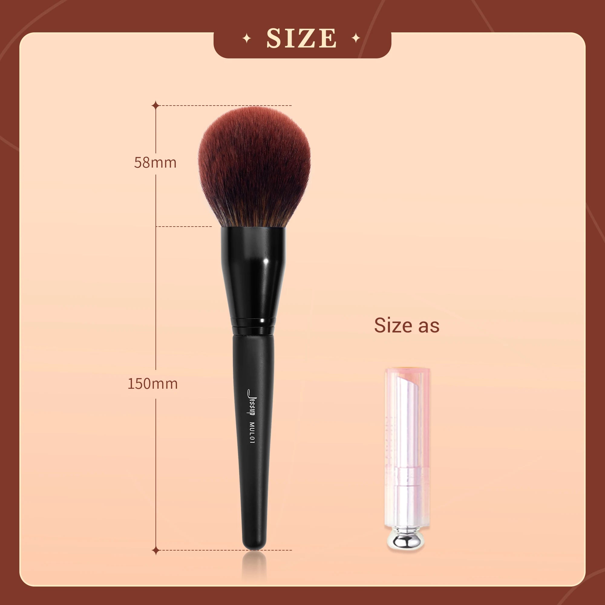 Vegan Face Brush For Powder & Blush & Bronzer