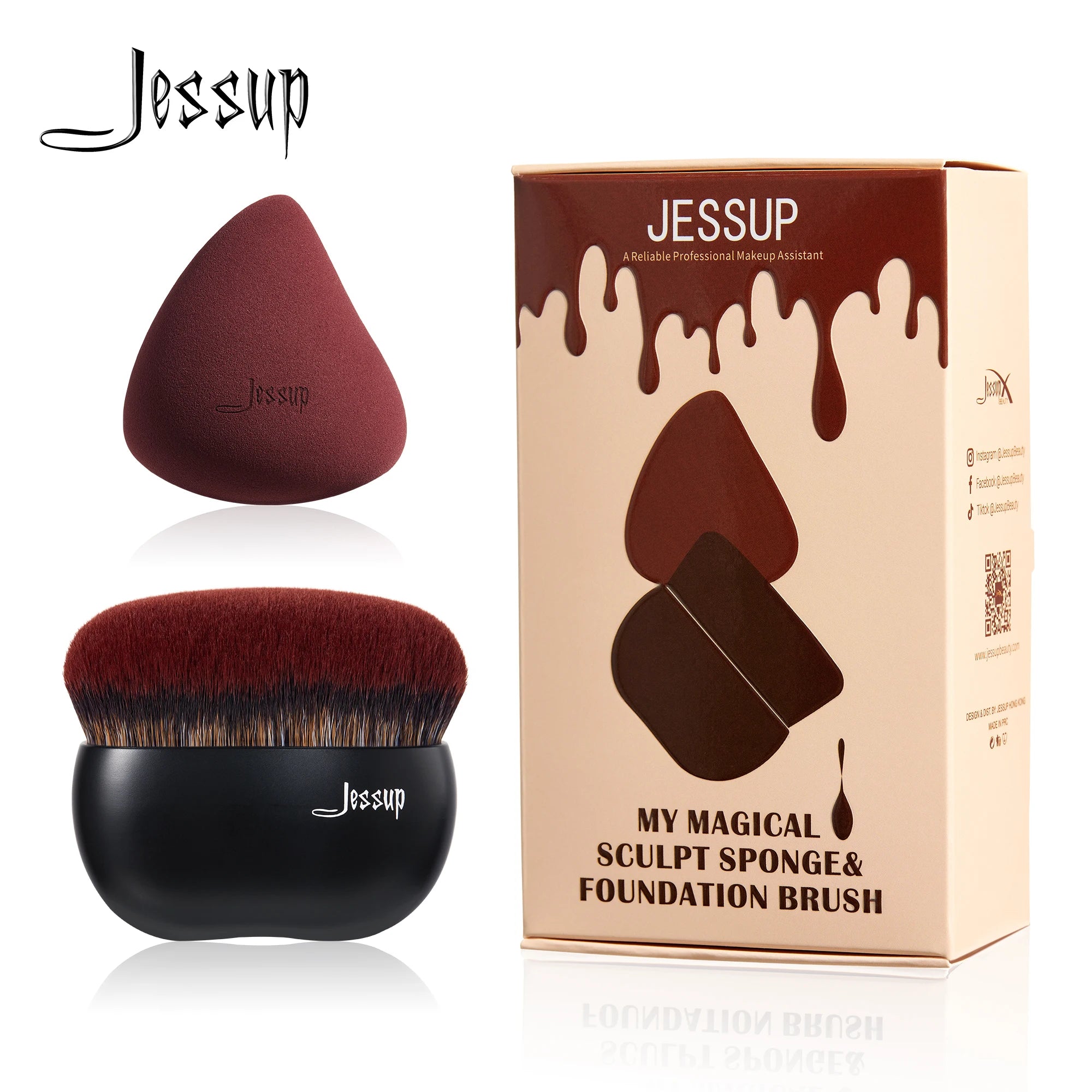 My Magical Sculpt Sponge & Foundation Brush