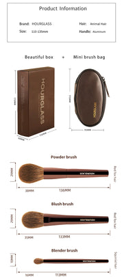 Mini Luxe Makeup Brush Set