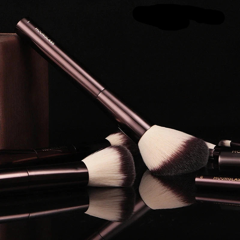 Essential Hourglass Makeup Brush Kit: Complete Face & Eye Set